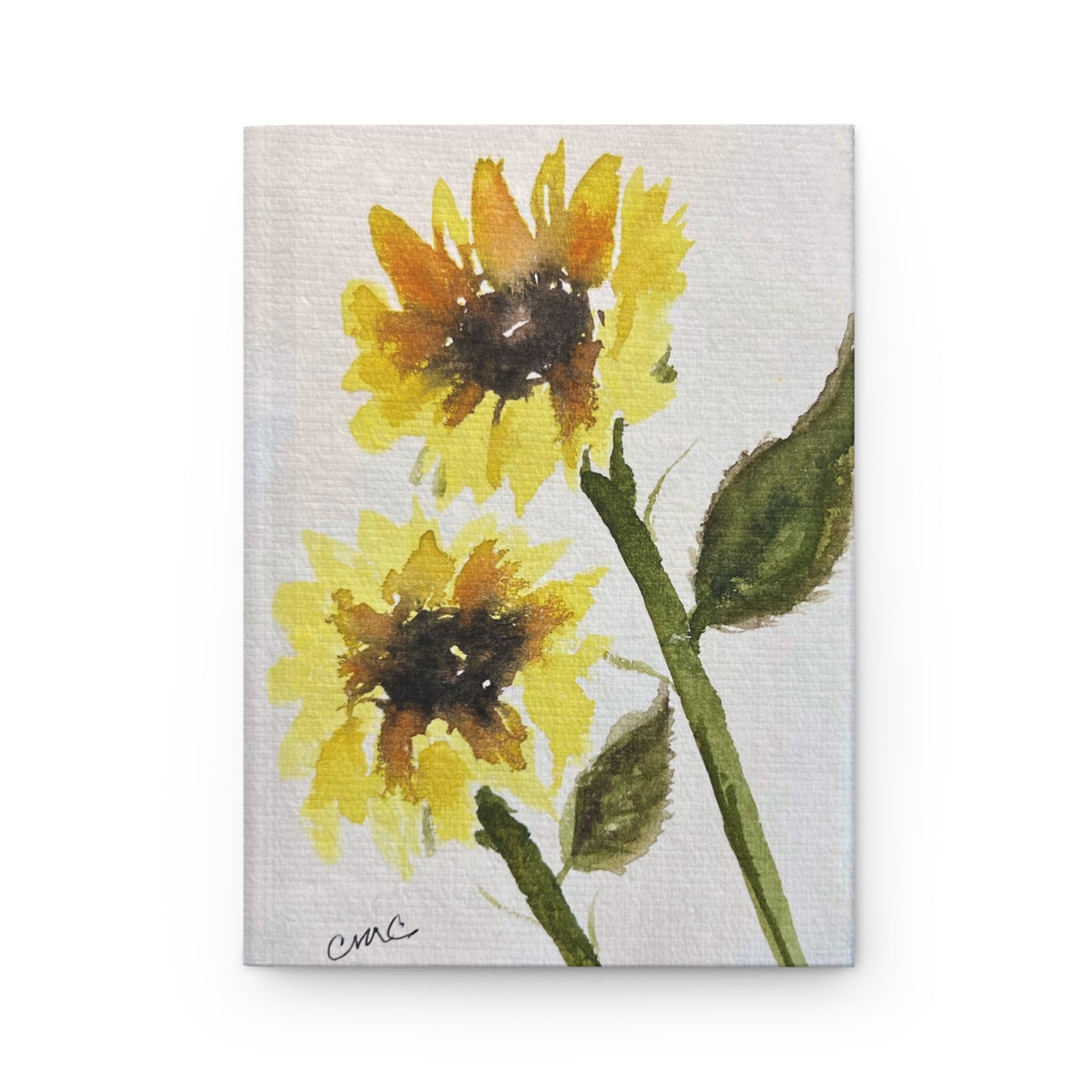Sunflowers Hardcover Journal