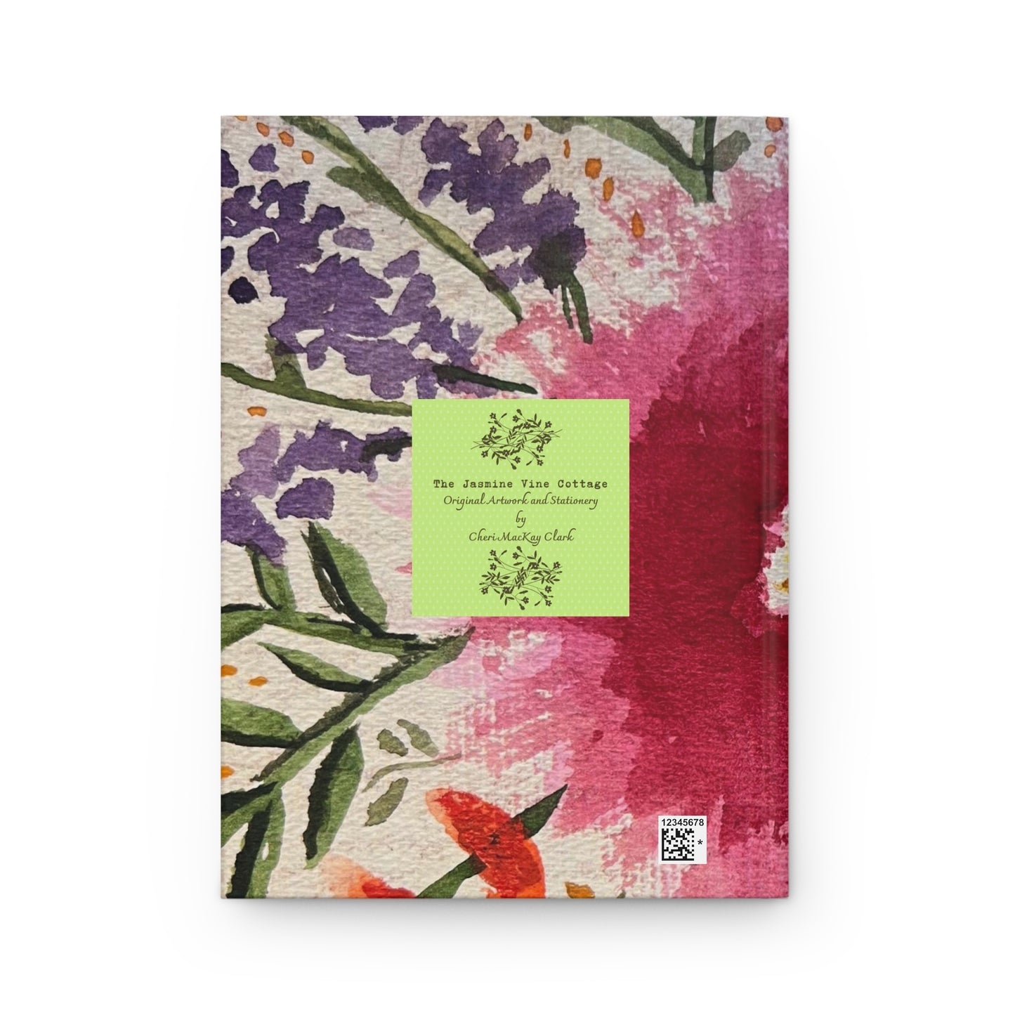 Zinnia Hardcover Journal