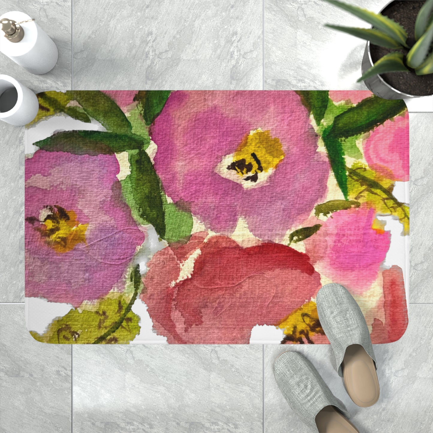Anna Memory Foam Bath Mat