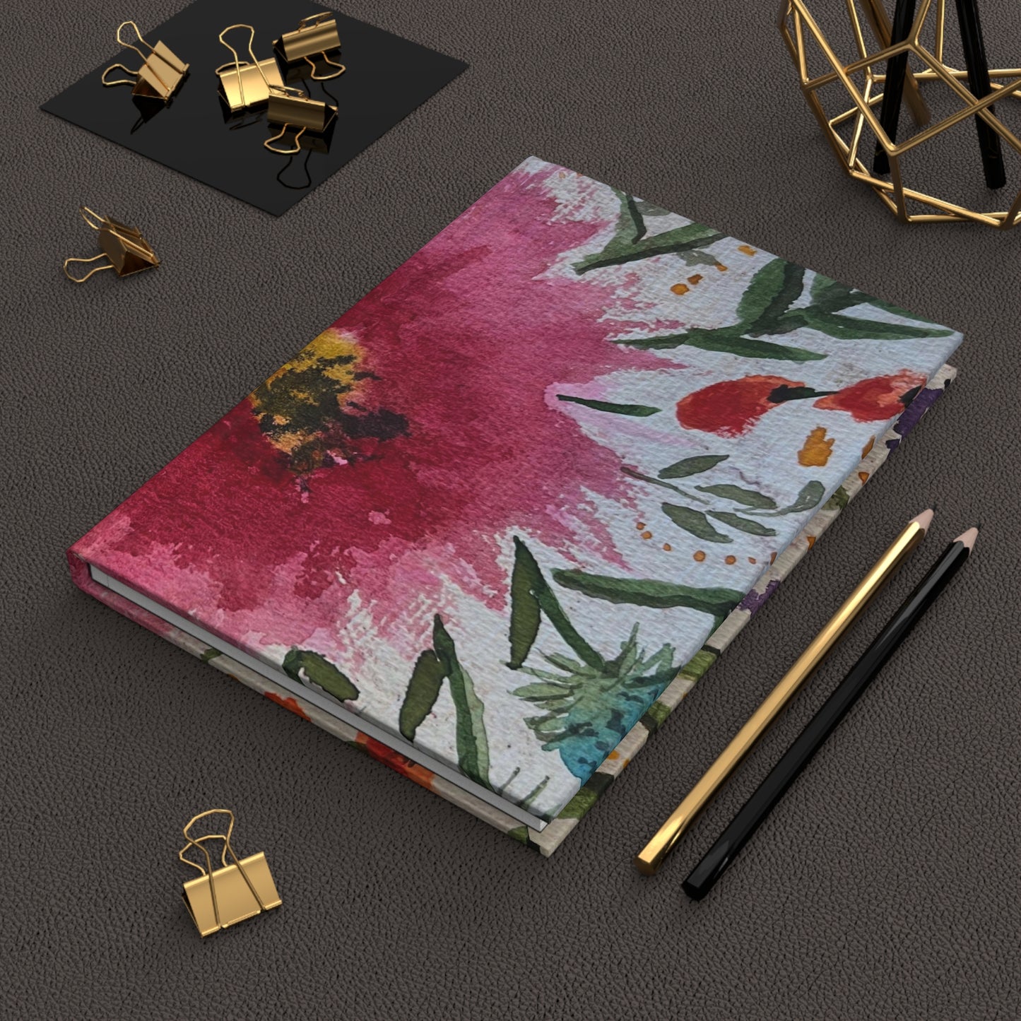 Zinnia Hardcover Journal
