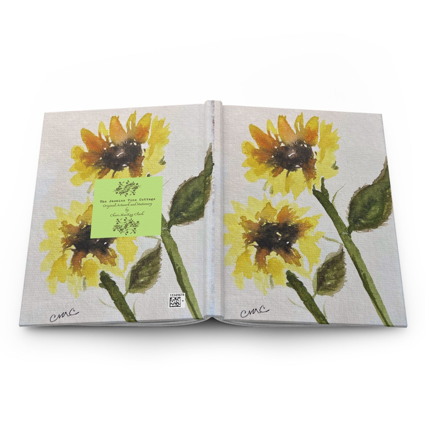 Sunflowers Hardcover Journal