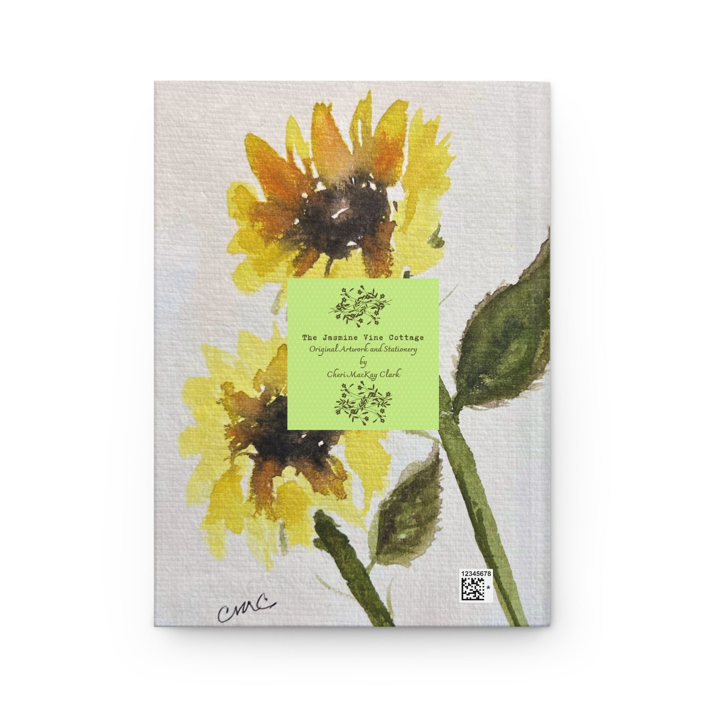 Sunflowers Hardcover Journal