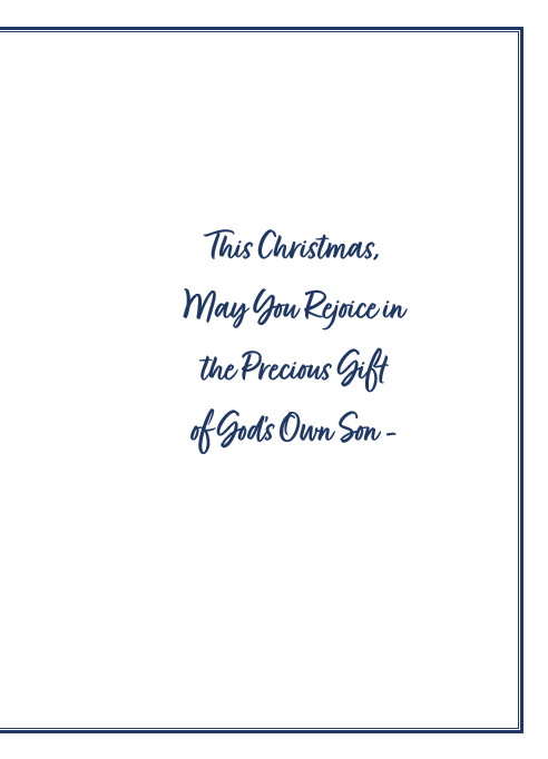 Christmas Card - Mary & Joseph
