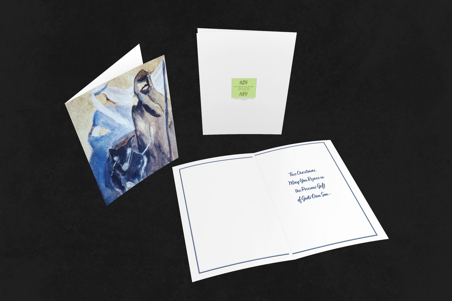 Christmas Card - Mary & Joseph