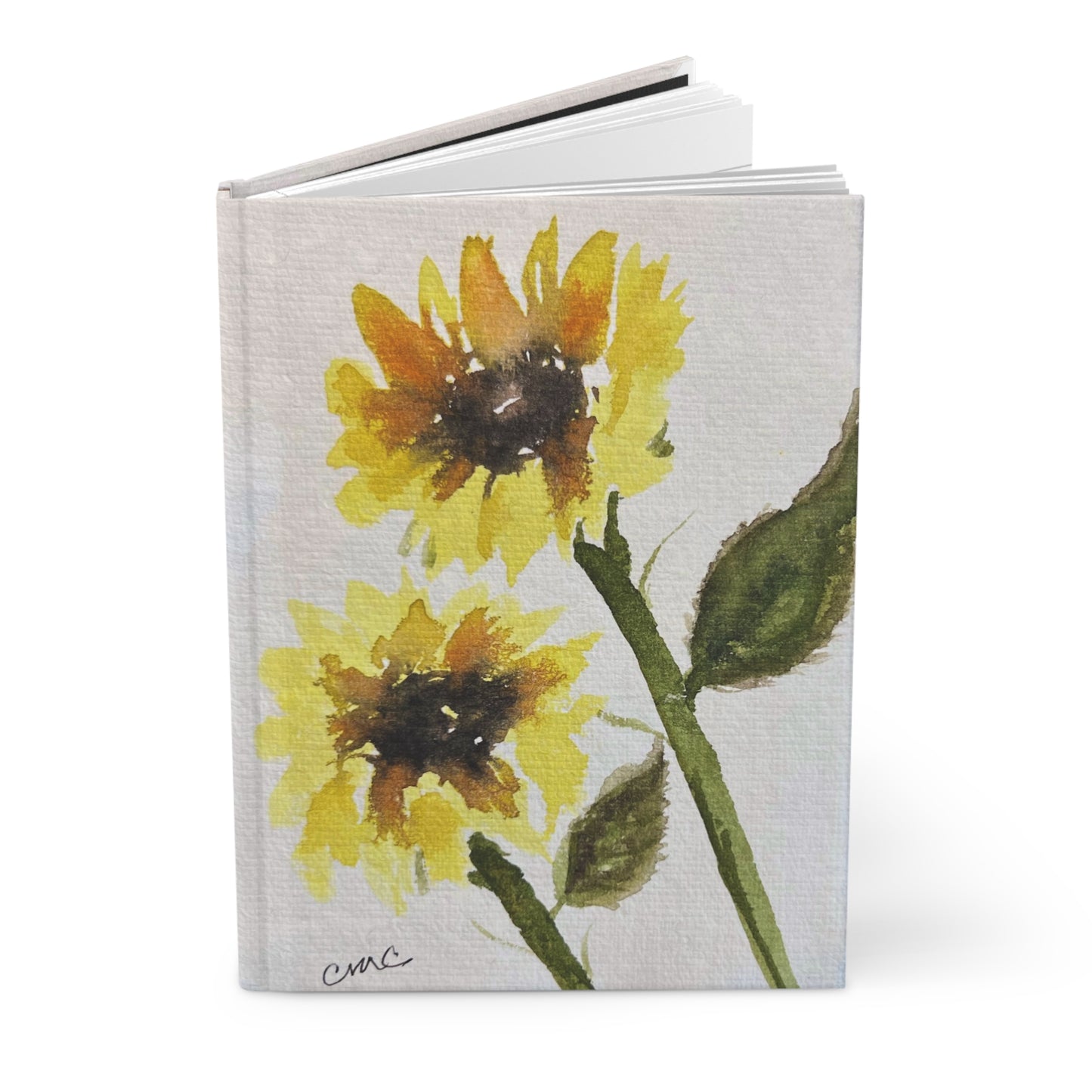 Sunflowers Hardcover Journal