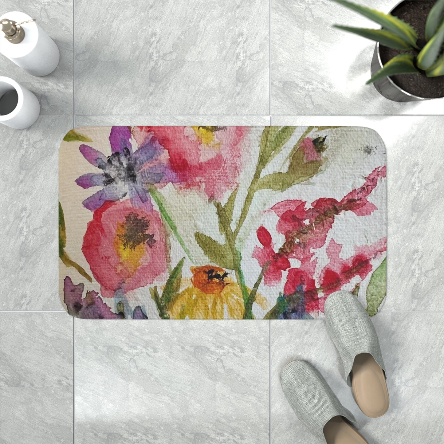 Cathy Memory Foam Bath Mat