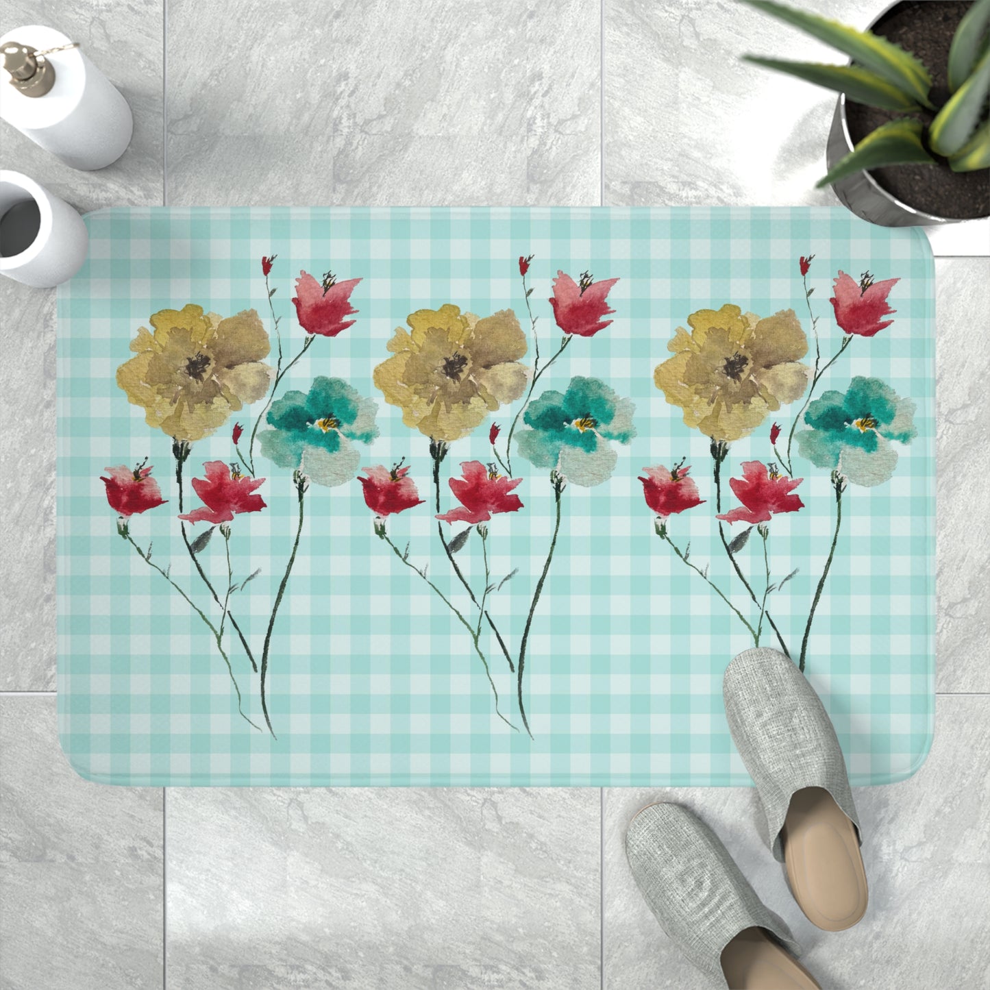 Gracie Memory Foam Bath Mat