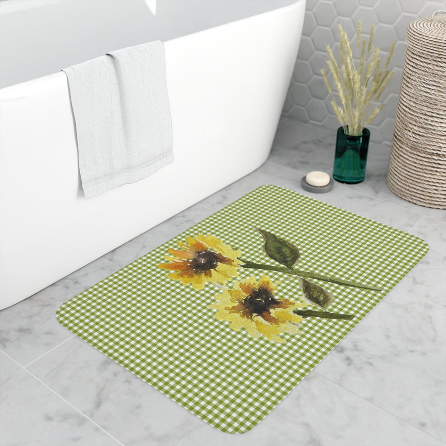 Sunshine Memory Foam Bath Mat