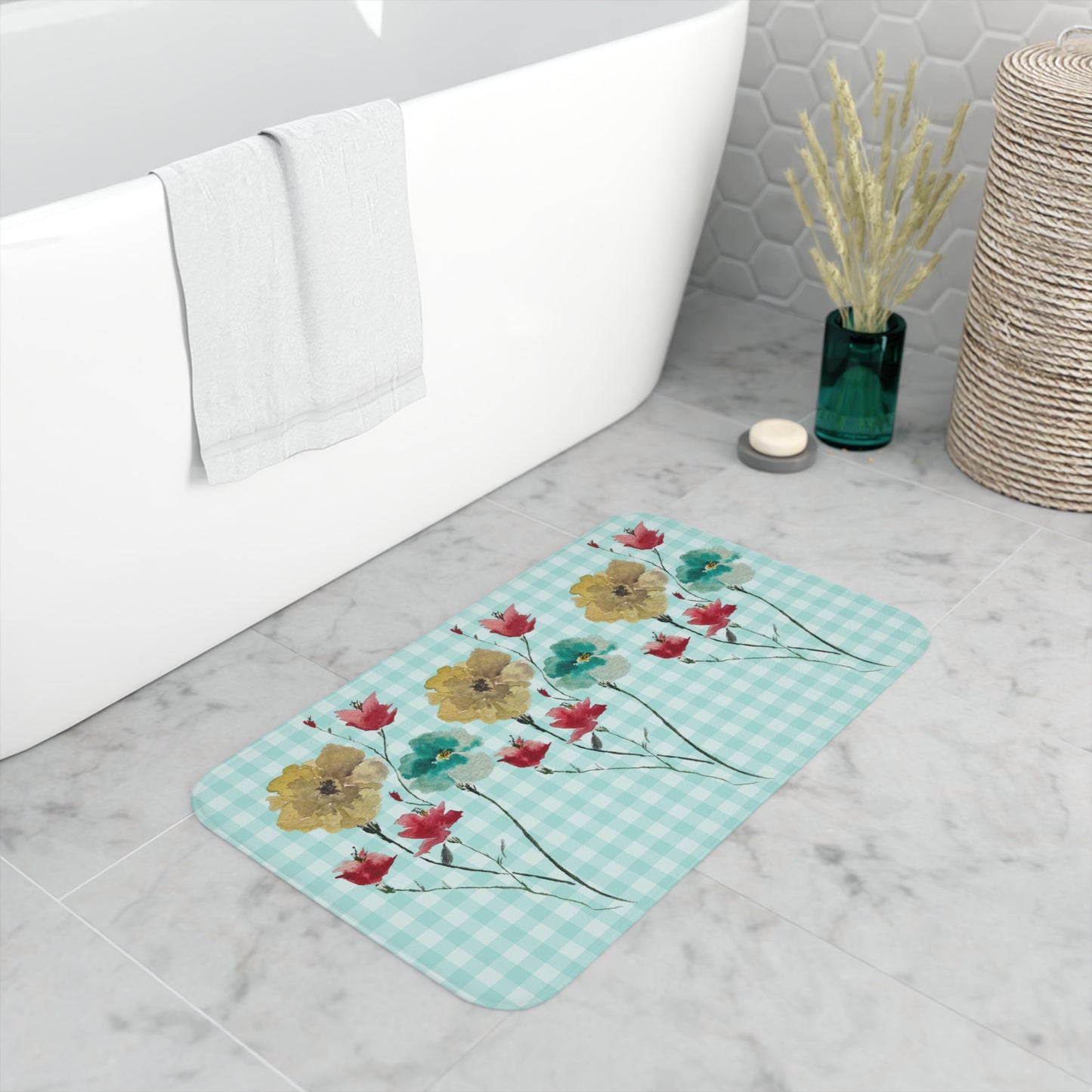 Gracie Memory Foam Bath Mat