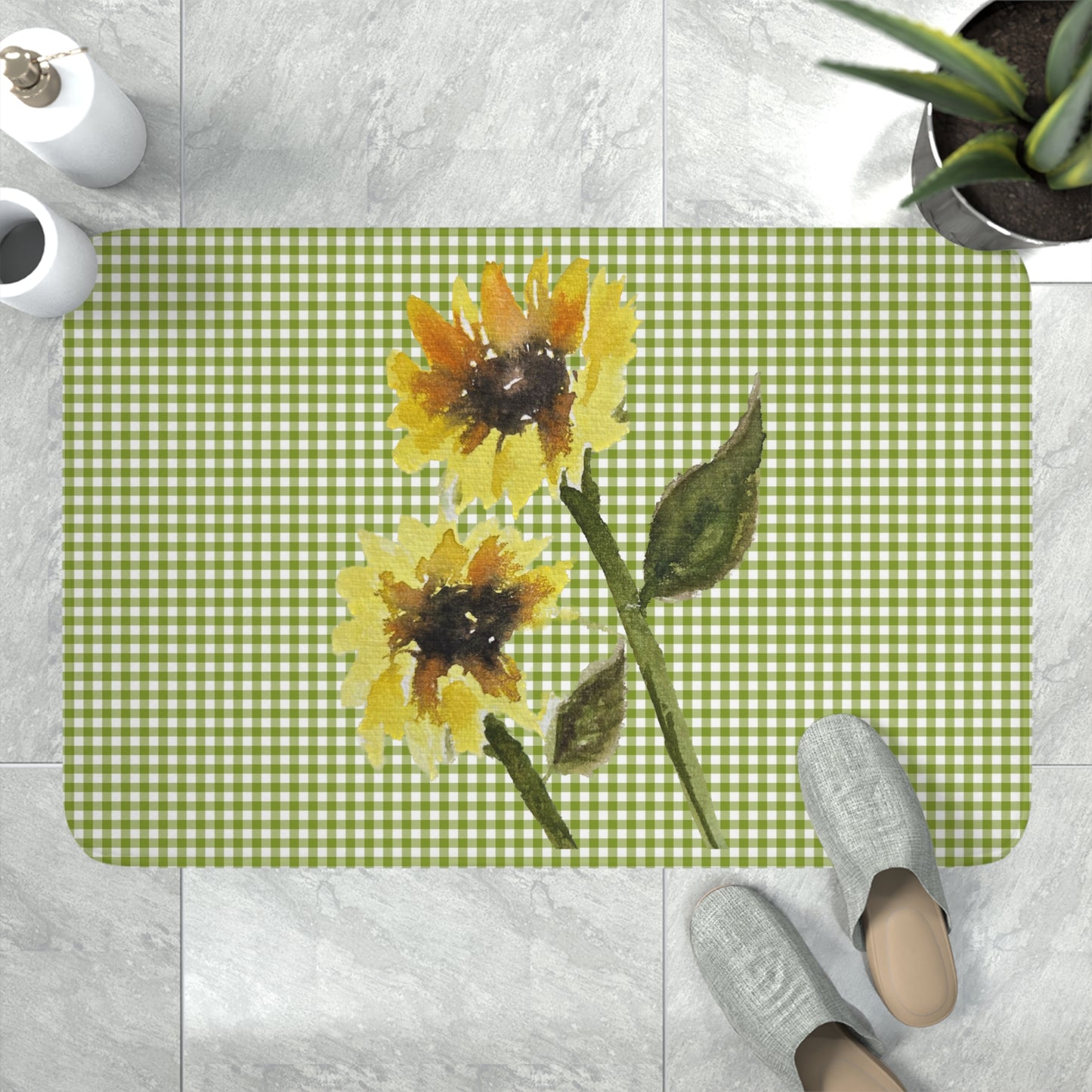 Sunshine Memory Foam Bath Mat