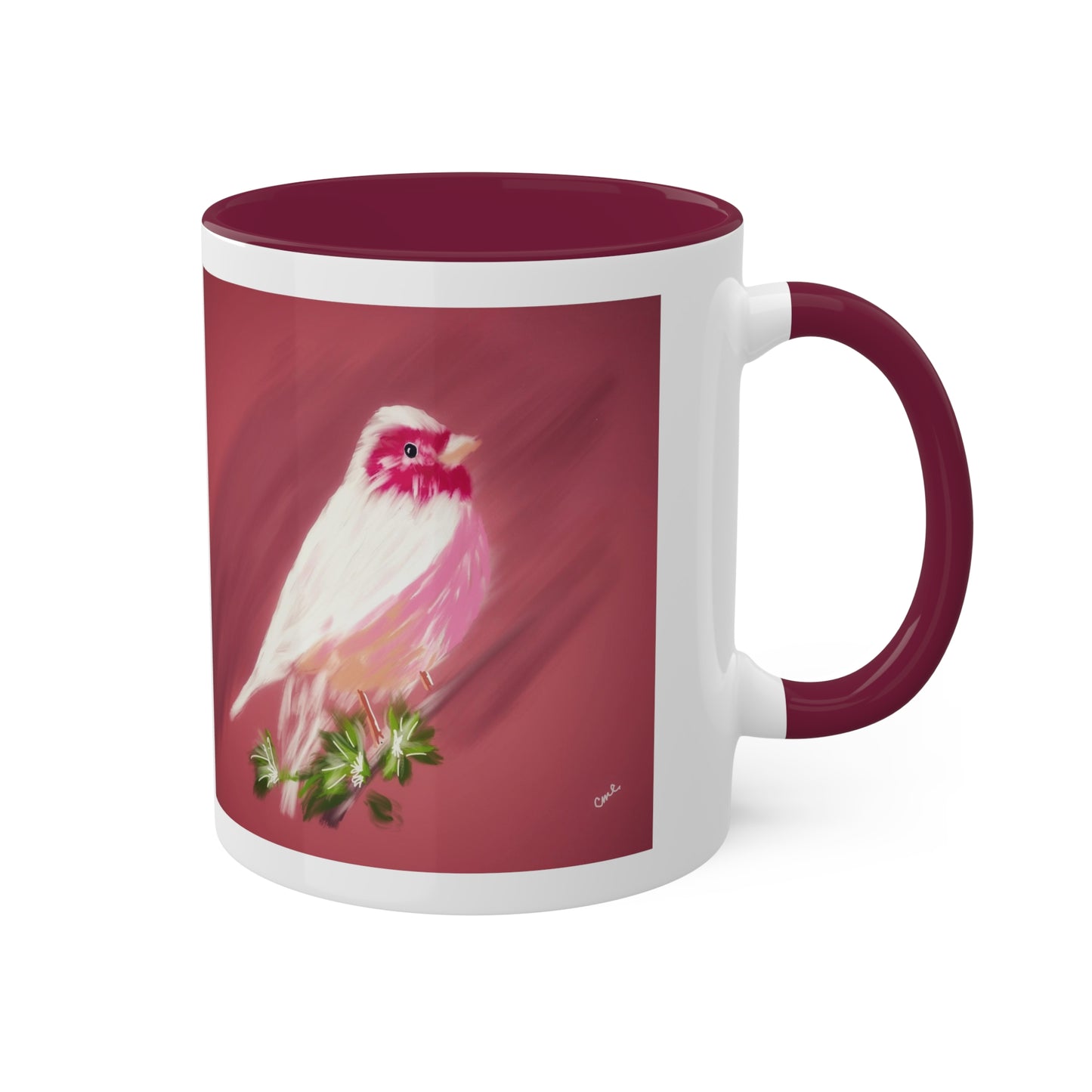 Red Bird Mug