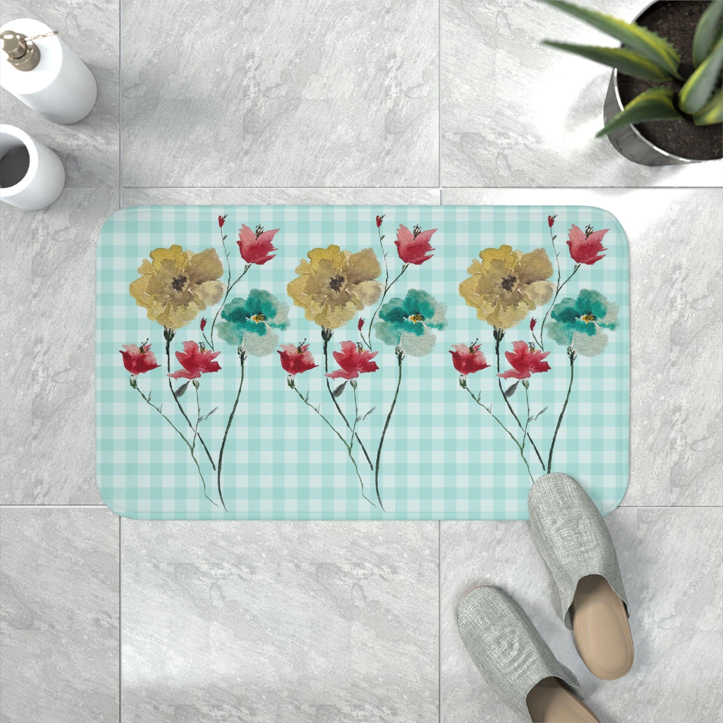 Gracie Memory Foam Bath Mat