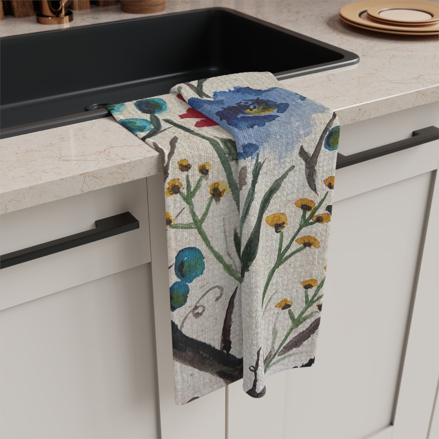 Josefin Soft Tea Towel