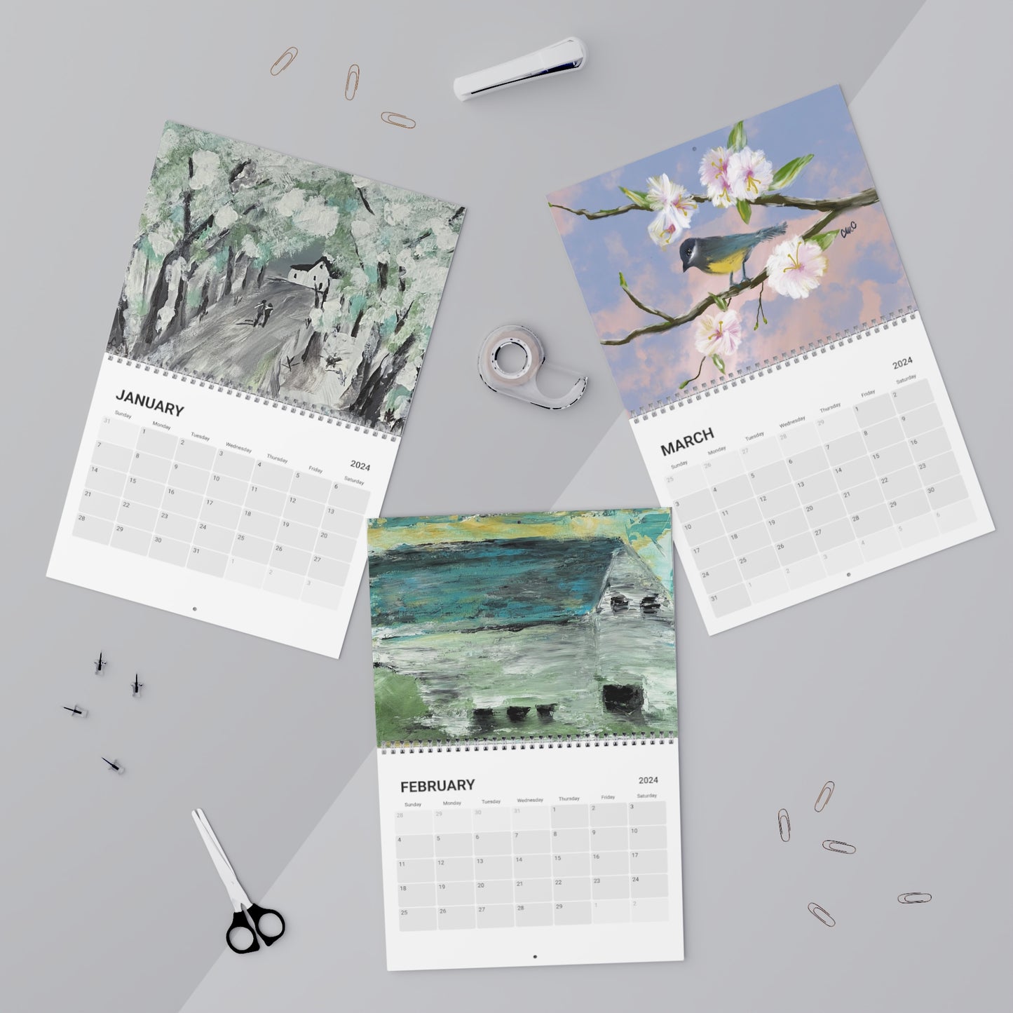 2024 Original Artwork Calendar