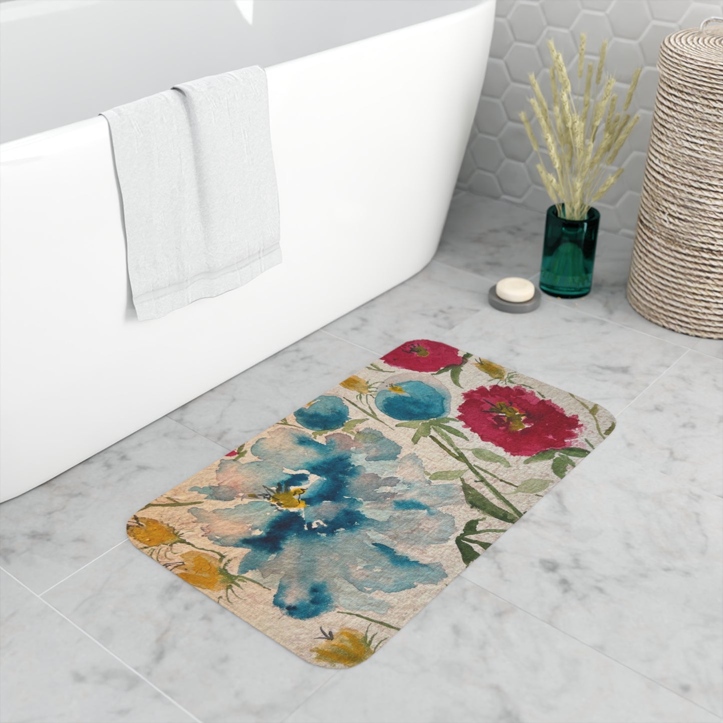 Isabelle Memory Foam Bath Mat