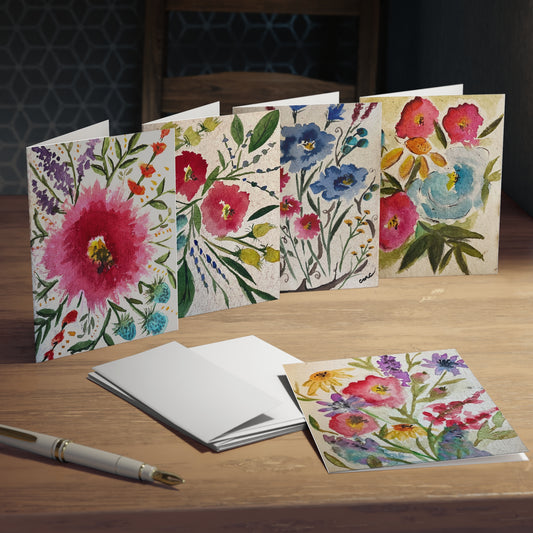 Watercolor Wildflower Notecards