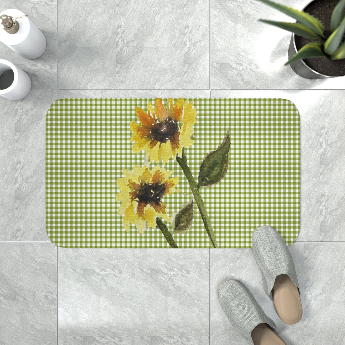 Sunshine Memory Foam Bath Mat