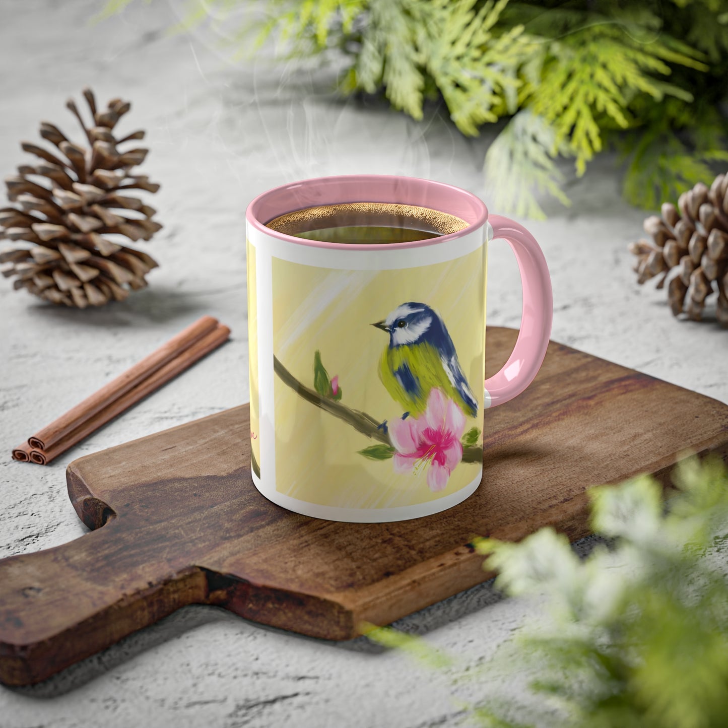 Yellow Bird Mug