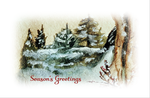 Christmas Card - Woodlands