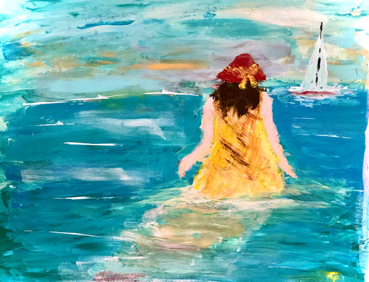Swim Out Giclee Print