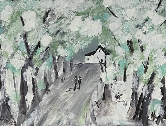 The Walk Giclee Print