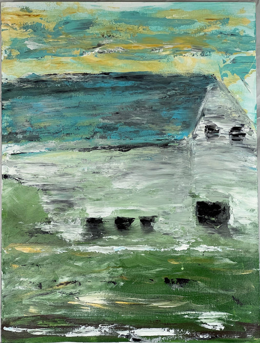 Tucker's Barn Giclee Print