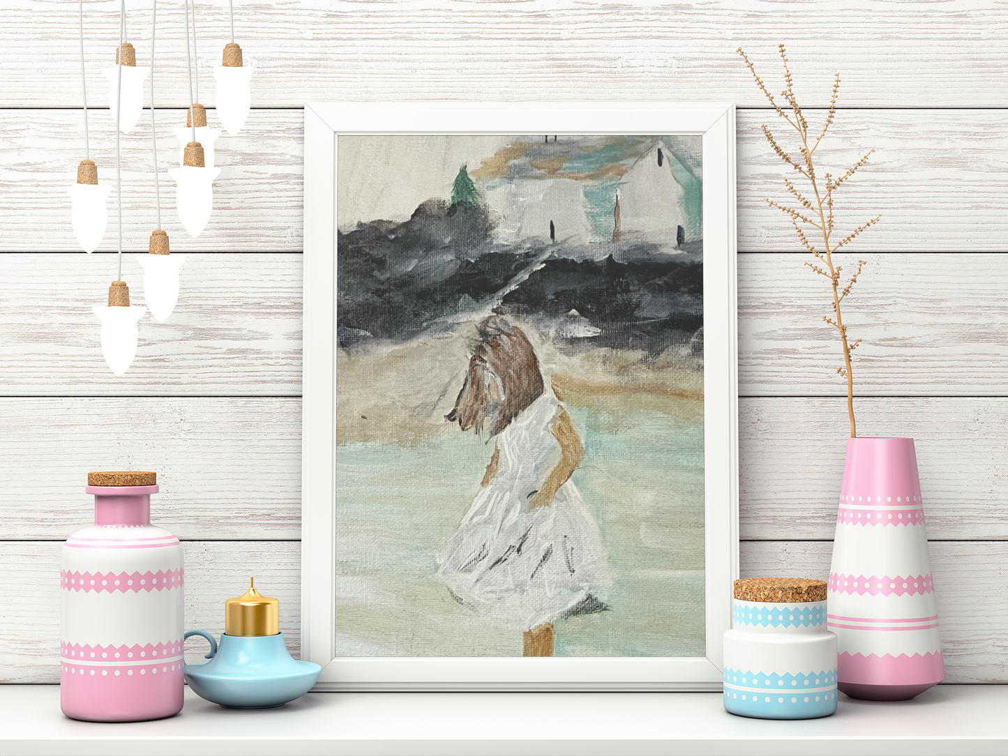 Beach Day Giclee Print