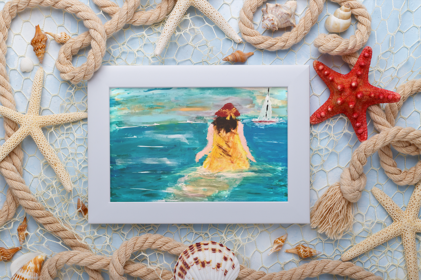 Swim Out Giclee Print